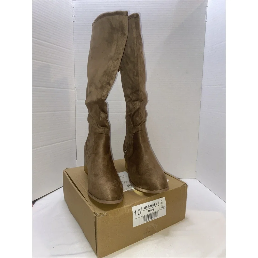 Journey-SANORA‎ KNEE HIGH BOOTS IN WIDE CALF Size 10WC